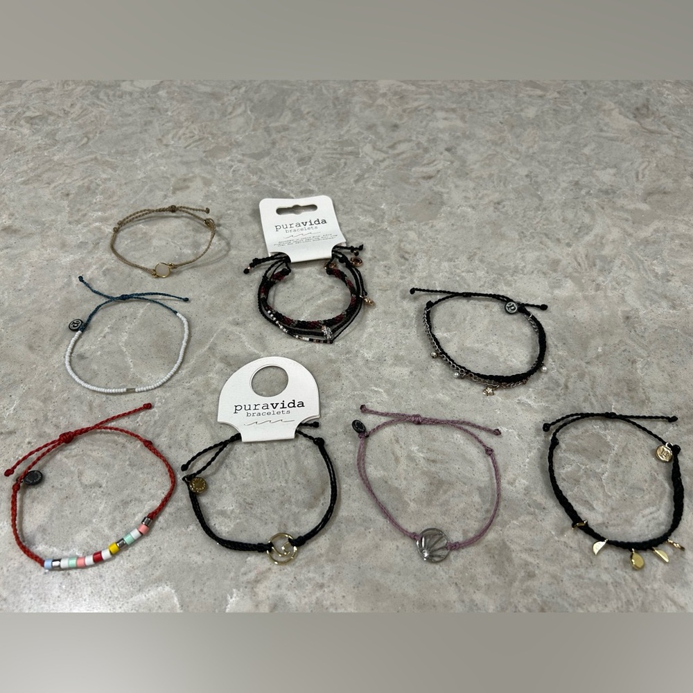 Pura Vida Assorted Color 8-Bracelet Collection